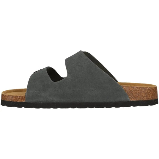 Nou Men's Cosimo Leather Cork Sandal Vintage Indigo NOU264438-2040