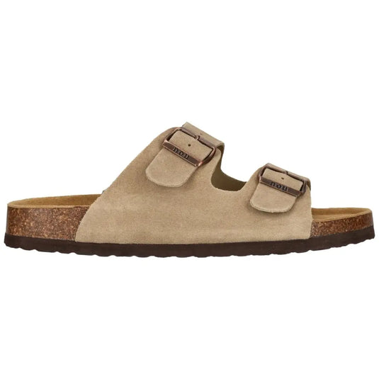 Nou Women's Cosimo Leather Cork Sandal Timber Wolf NOU264439-3027