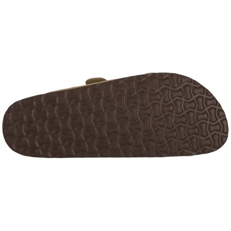 Load image into Gallery viewer, Nou Women's Cosimo Leather Cork Sandal Timber Wolf NOU264439-3027
