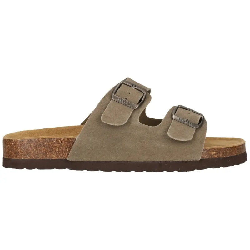 Load image into Gallery viewer, Nou Unisex Cosimo Leather Cork Sandal Fallen Rock NOU264439-3040
