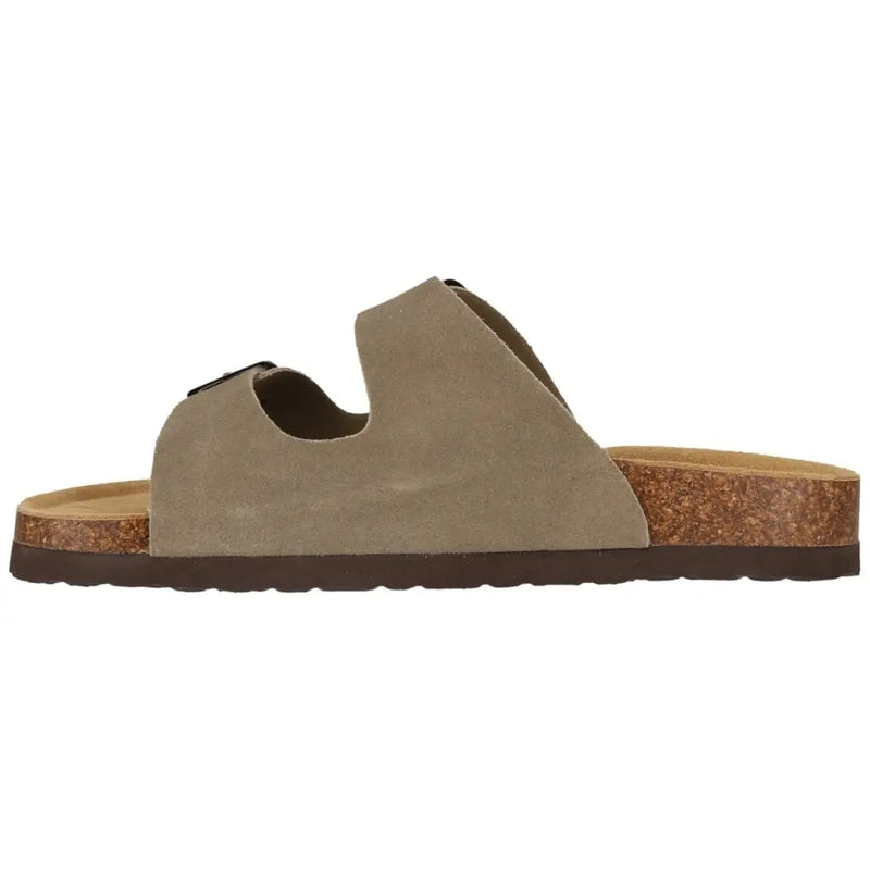 Load image into Gallery viewer, Nou Unisex Cosimo Leather Cork Sandal Fallen Rock NOU264439-3040
