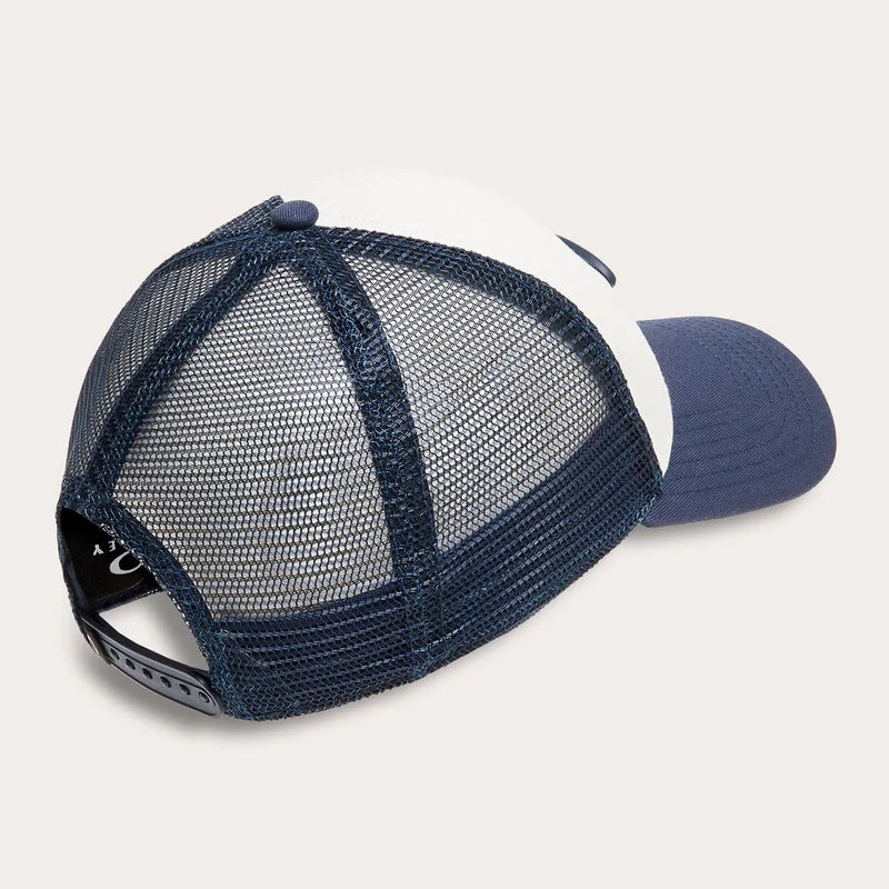 Load image into Gallery viewer, Oakley Men&#39;s Trucker Ellipse Hat Abyss/White FOS900005-6EX

