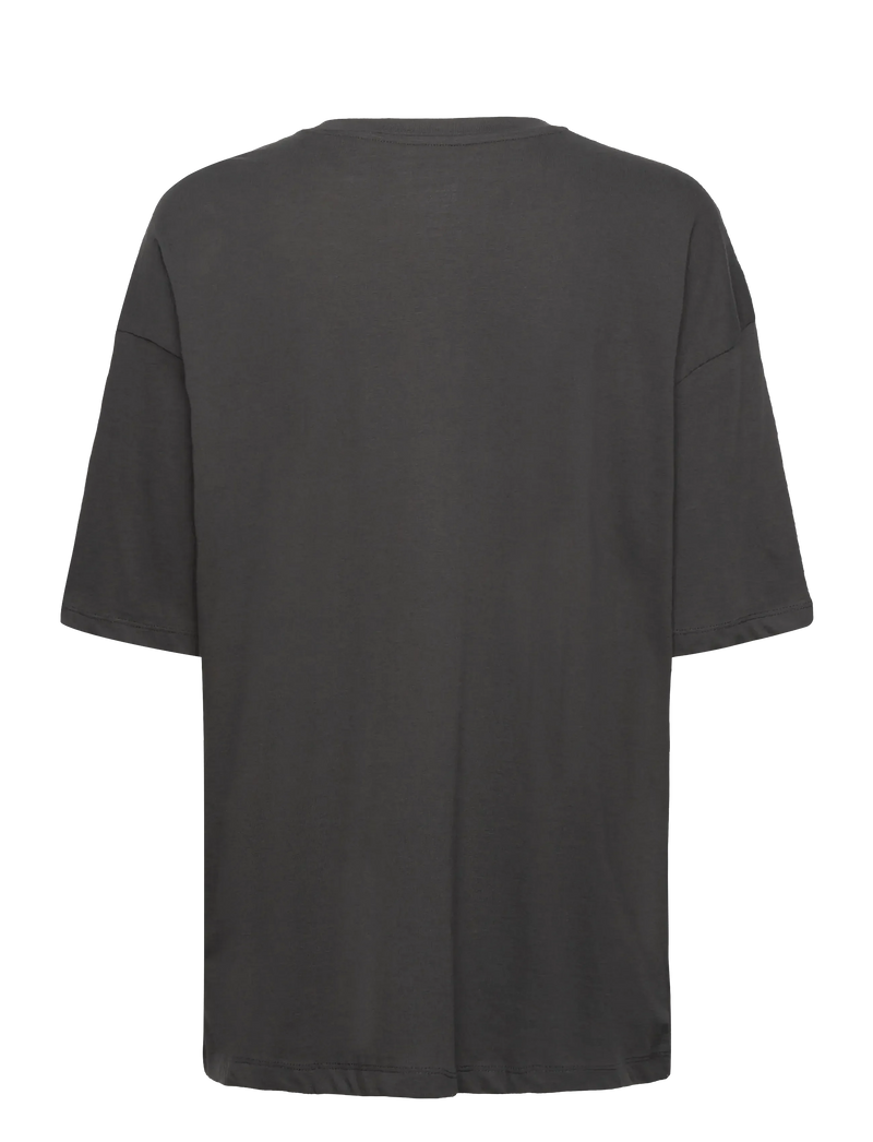 Load image into Gallery viewer, Billabong Women's My Sunny Girl T-shirt Off Black EBJZT00477
