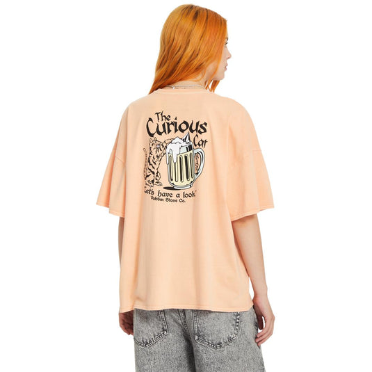 Volcom Women's My Guys Pale Peach T-Shirt B3512513_PCH