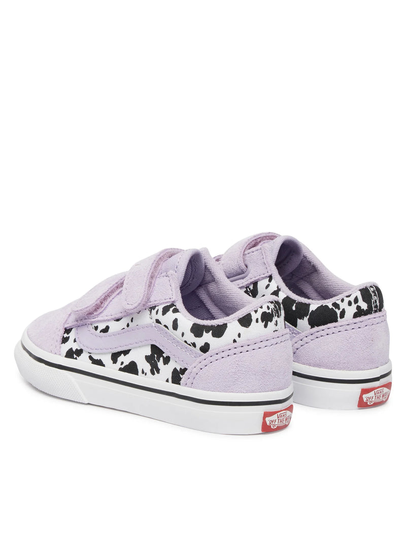 Load image into Gallery viewer, Vans Toddler Old Skool V Shoes (1-4 years) Cow Soft Purple VN000CTGGRG
