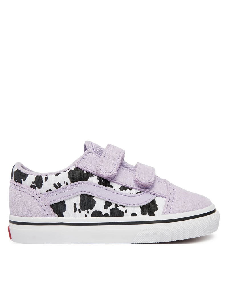 Load image into Gallery viewer, Vans Toddler Old Skool V Shoes (1-4 years) Cow Soft Purple VN000CTGGRG
