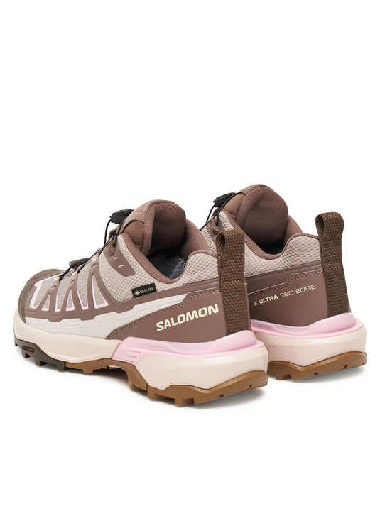 Salomon Women's X Ultra 360 Edge Gore-Tex Shoes Iron/Etherea/Fairytale L479818