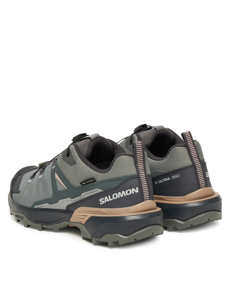 Load image into Gallery viewer, Salomon Women&#39;s X Ultra 360 Gore-Tex Shoes Sedona Sage/Urban Chic/Etherea L479823

