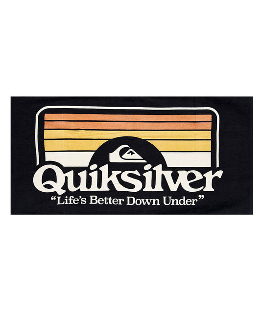 Quiksilver Unisex Freshness Beach Towel Black AQYAA03416-BYJ0