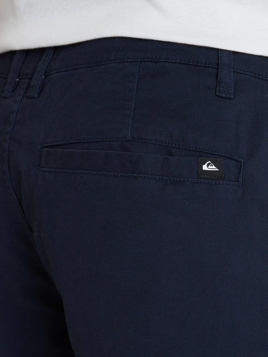 Quiksilver Men's Mw Straight Chino Shorts Navy EQYWS03890-KTP0