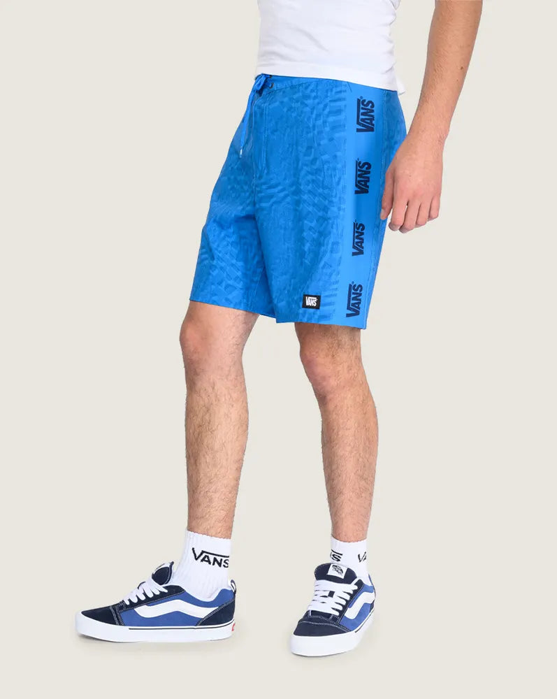 Load image into Gallery viewer, Vans Men's Daily Aop Sideline Boardshorts Bright Azure VN000M8FFNM
