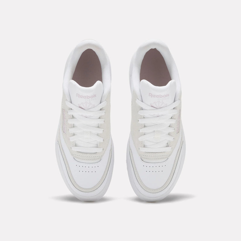 Load image into Gallery viewer, Reebok Club C Extra Shoes White/Ashlil/Purg 100074261
