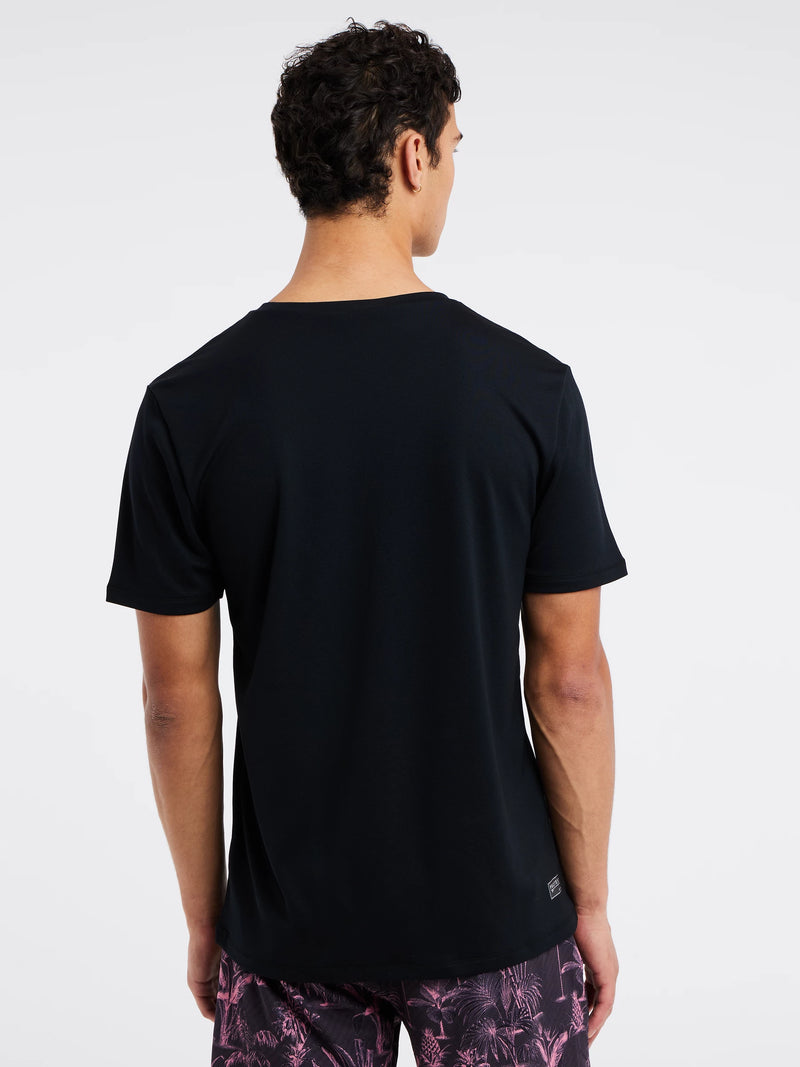 Load image into Gallery viewer, Protest Men&#39;s Legundi Surf Regular Fit T-Shirt True Black 7718100_290
