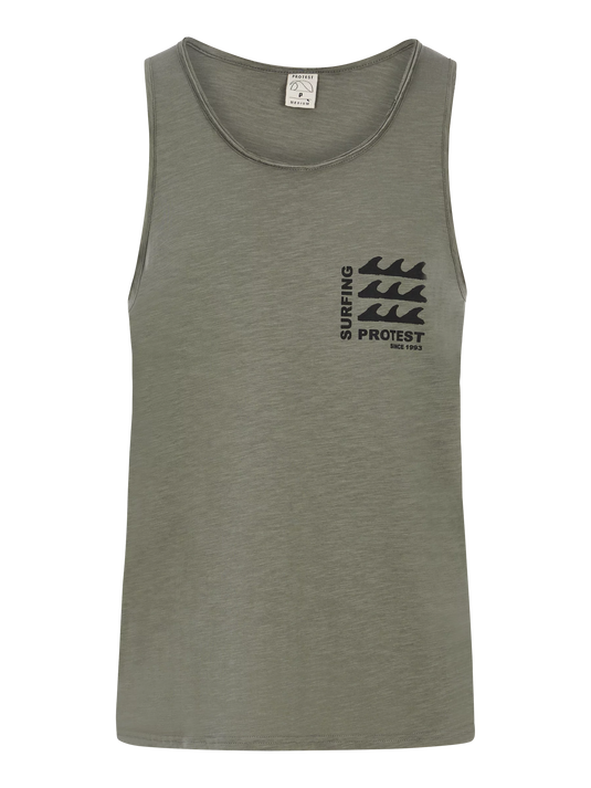Protest Men's Dany Tank Top Soil Gray 16751002_782