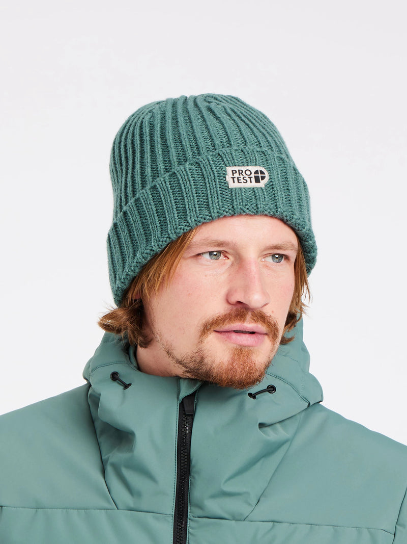 Load image into Gallery viewer, Protest Vestgot Beanie Atlantic Green 9712032-288
