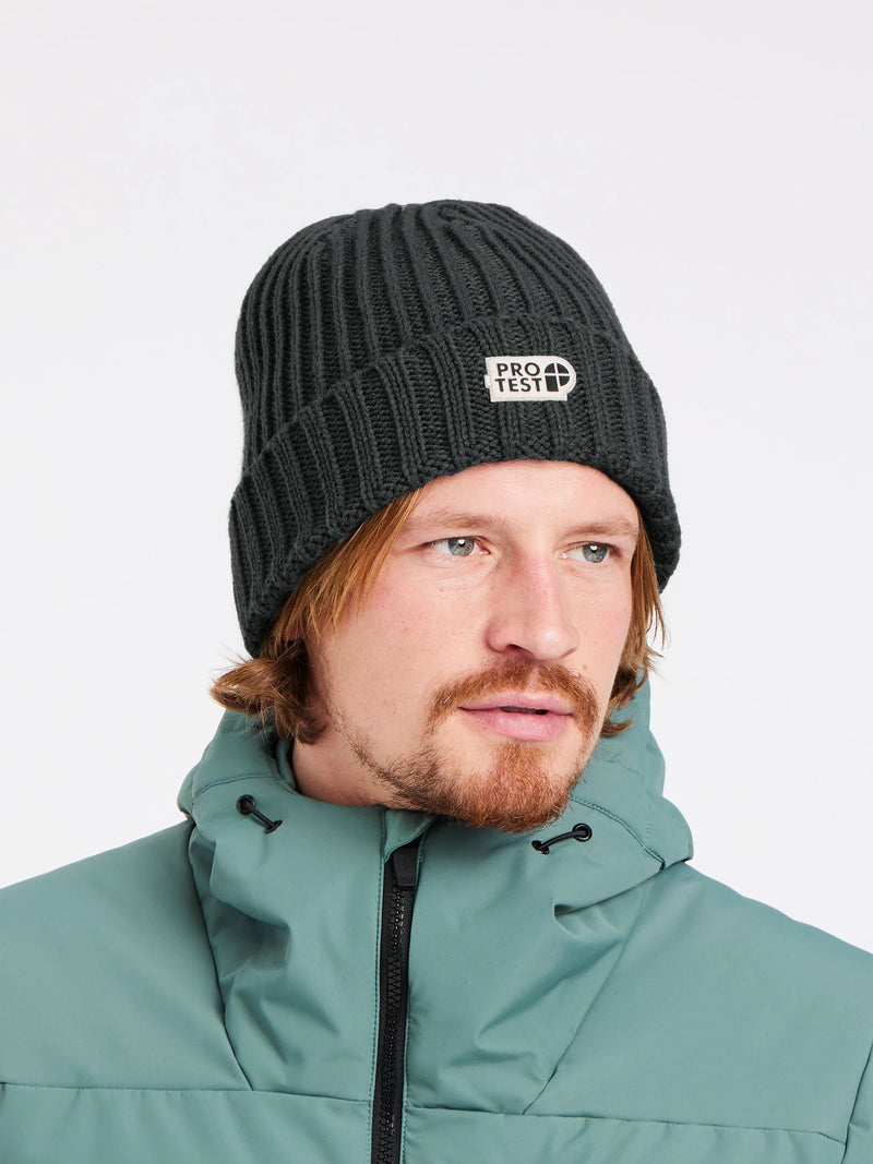 Load image into Gallery viewer, Protest Vestgot Beanie Deep Grey 9712032-899
