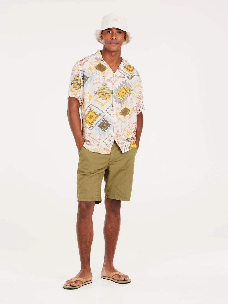 Load image into Gallery viewer, Protest Men&#39;s Able Short Sleeve Loose Fit Kitoffwhite 1710243_106
