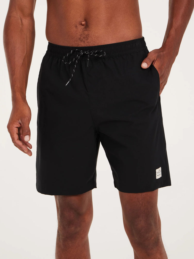 Load image into Gallery viewer, Protest Men&#39;s Baky Swimshorts True Black 2719400_290
