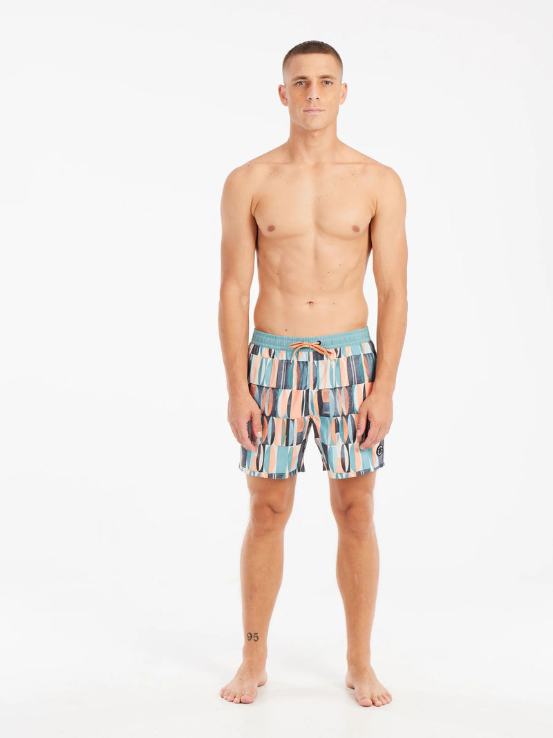 Load image into Gallery viewer, Protest Men&#39;s Allen Swimshorts Arcticgreen 71751040_486
