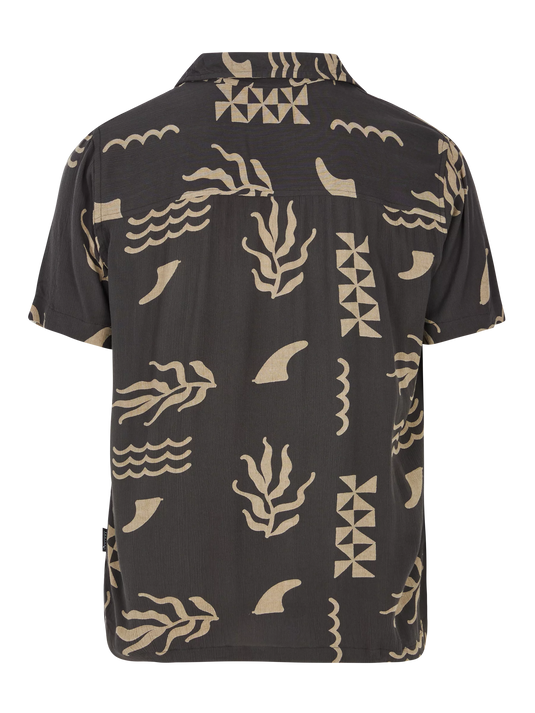 Protest Men's Bucco Short Sleeve Shirt Deep Grey 15751001_899