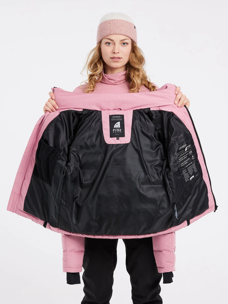Load image into Gallery viewer, Protest Shames Jacket Cameo Pink 6611732-873
