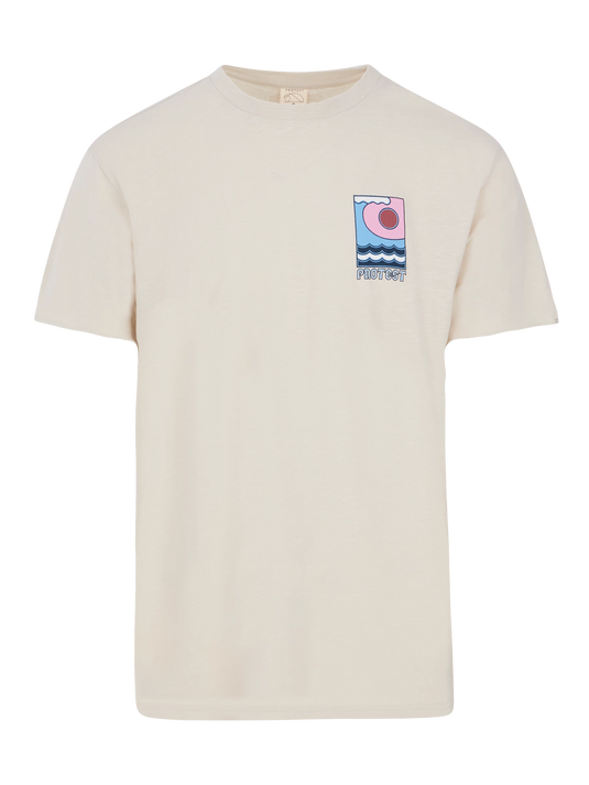 Protest Men's Rudge Loose Fit T-Shirt Kitoffwhite 1711743_106