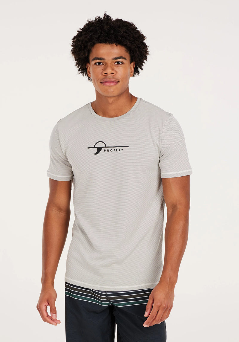 Load image into Gallery viewer, Protest Men&#39;s Legundi Surf Regular Fit T-Shirt Kitoffwhite 7718100_106
