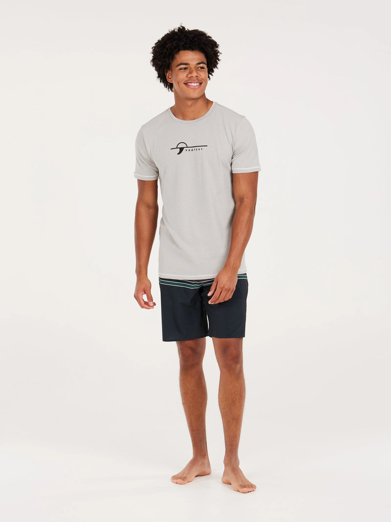 Load image into Gallery viewer, Protest Men&#39;s Legundi Surf Regular Fit T-Shirt Kitoffwhite 7718100_106
