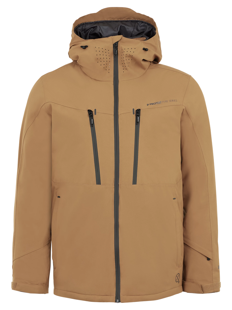 Load image into Gallery viewer, Protest Timo 23 Ski Jacket Sandy Brown 6710432-805
