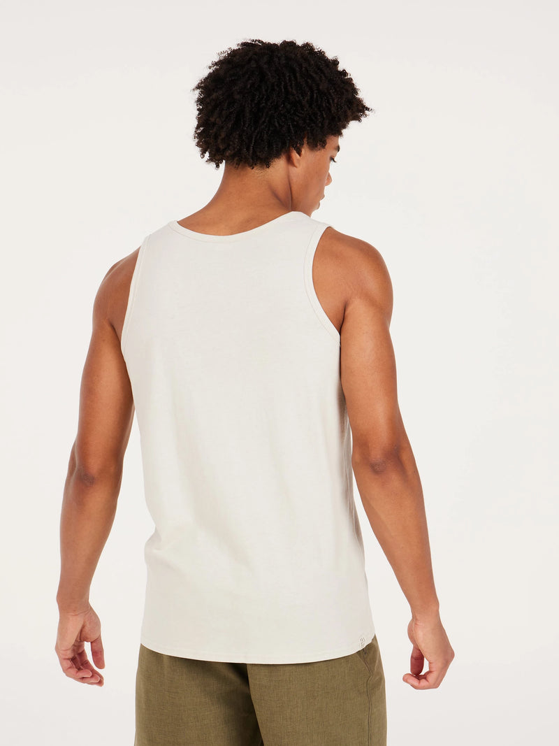 Load image into Gallery viewer, Protest Men&#39;s Rally Regular Fit Tank Top Kitoffwhite 1712843_106
