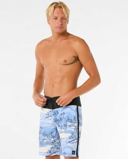 Rip Curl Men's Mirage Mason Barrel Killa Swimwear Ice Blue 0BGMBO_3807
