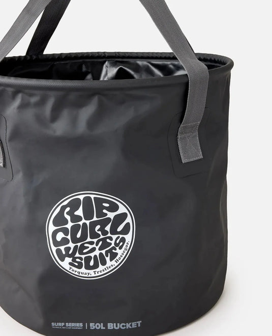 Rip Curl Unisex Surf Series 50 L Bucket Bag Grey/Black 14RMUT-0097