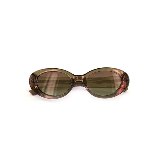 Moken Unisex Abbys Sunglasses Brown/Brown MKNK06-SEPIA-BRW