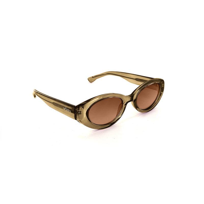 Load image into Gallery viewer, Moken Unisex Abbys Sunglasses Brown/Brown MKNK06-SEPIA-BRW
