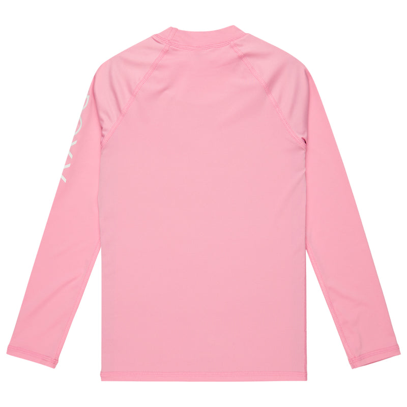 Load image into Gallery viewer, Roxy Kids&#39; Whole Hearted Long Sleeve Girls Rash Vest (6-16 Years) Lilac Chiffon ERGWR03286-MFA0
