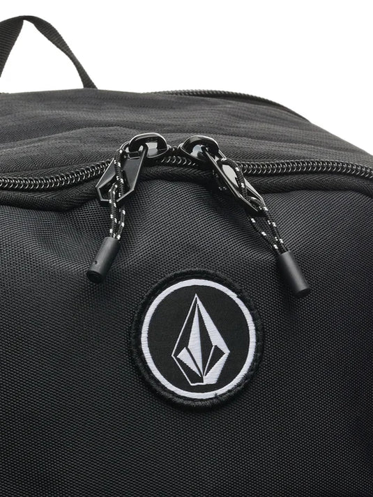 Volcom Unisex Slam School Backpack Black D6532501-BLK
