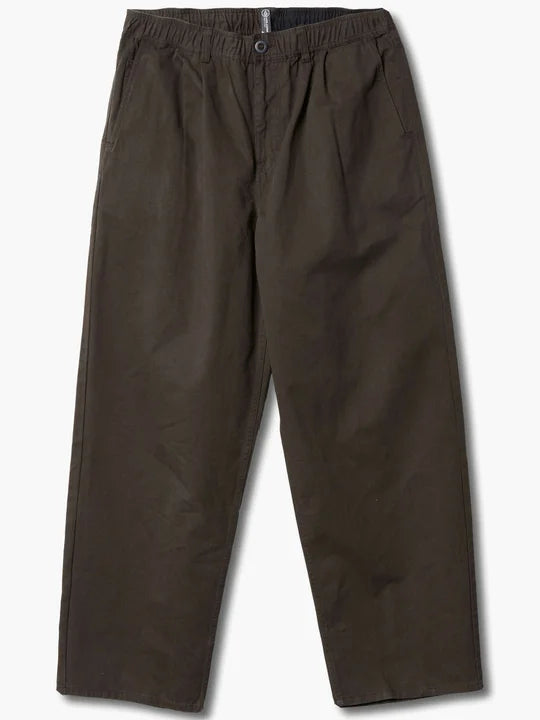 Load image into Gallery viewer, Volcom Men&#39;s Chillow Pleat EW Pants Cacao A1232500-CAO
