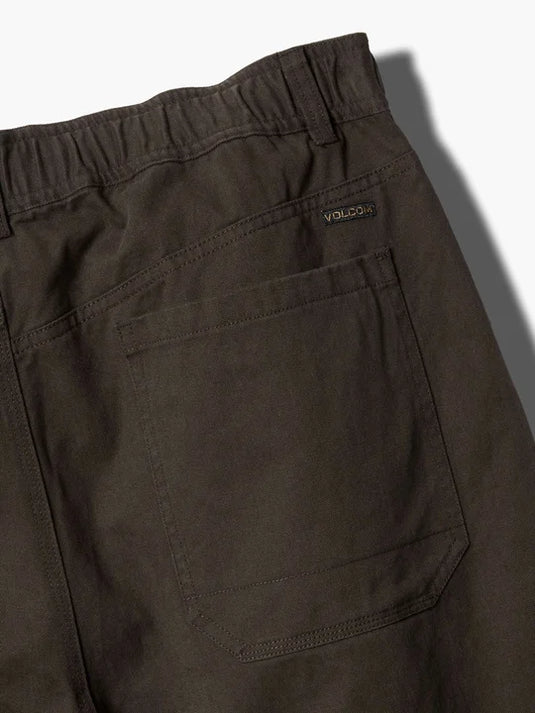 Volcom Men's Chillow Pleat EW Pants Cacao A1232500-CAO