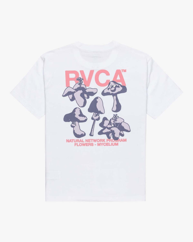 Load image into Gallery viewer, RVCA Men&#39;s Natural Network T-Shirt White EVYZT00246-WHT
