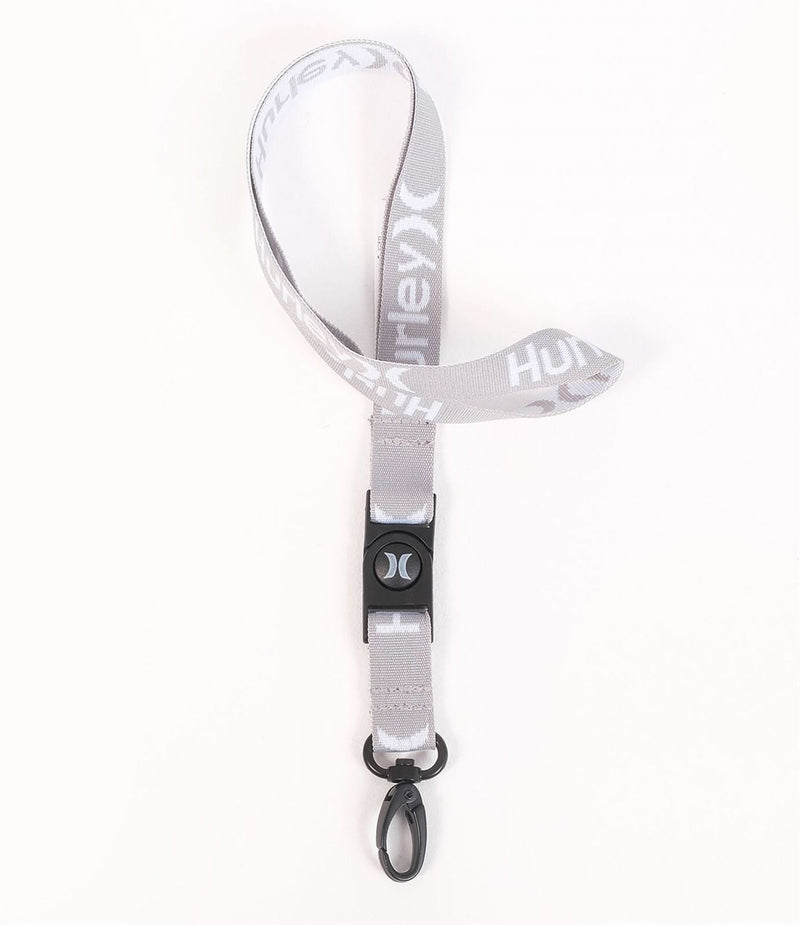 Load image into Gallery viewer, Hurley Wolf Gray Lanyard Gray 9A7150-G3A
