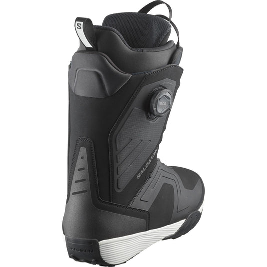 Salomon Men's Dialogue Dual BOA Snowboard Boots Black/Black/White L47109900