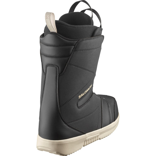 Salomon Men's Faction BOA Snowboard Boots Black/Black/Rainy Day L47242700