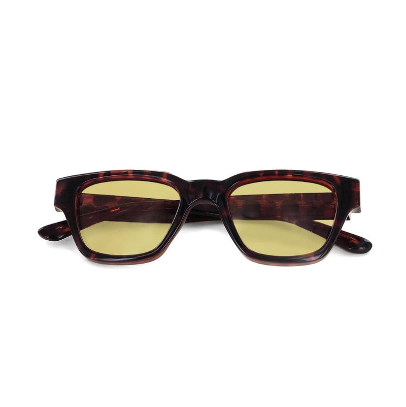 Load image into Gallery viewer, Moken Unisex Sharper Sunglasses Tortoise/Yellow MKNK09-TORT-YLW
