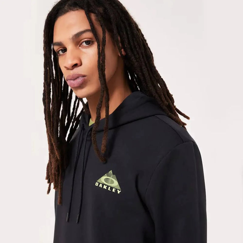 Load image into Gallery viewer, Oakley Men's Lined Mountain Bark Hoodie Blackout FOA406173-02E
