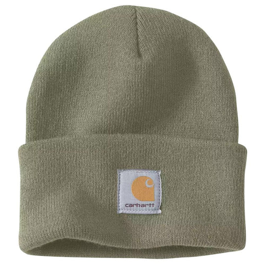 Carhartt Unisex Knit Beanie Dusty Olive A18-DOV