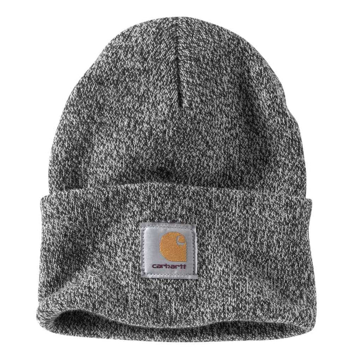 Carhartt Unisex Knit Beanie Black/White A18-019