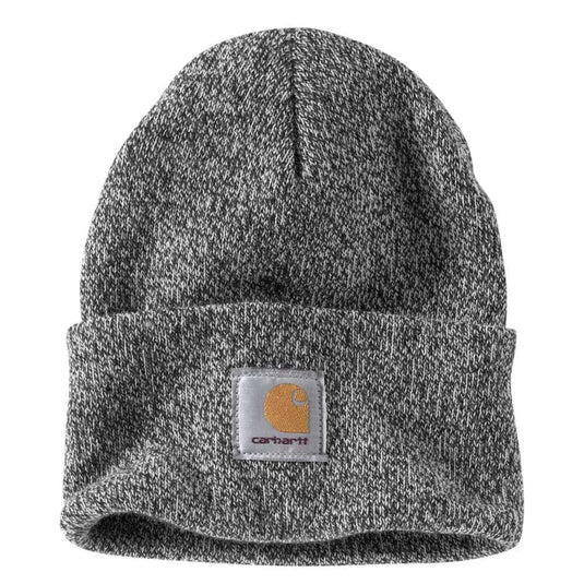 Carhartt Unisex Knit Beanie Black/White A18-019