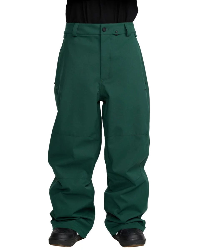 Load image into Gallery viewer, Volcom Men's Billow Snow Pants Black Green G1352611-BGR
