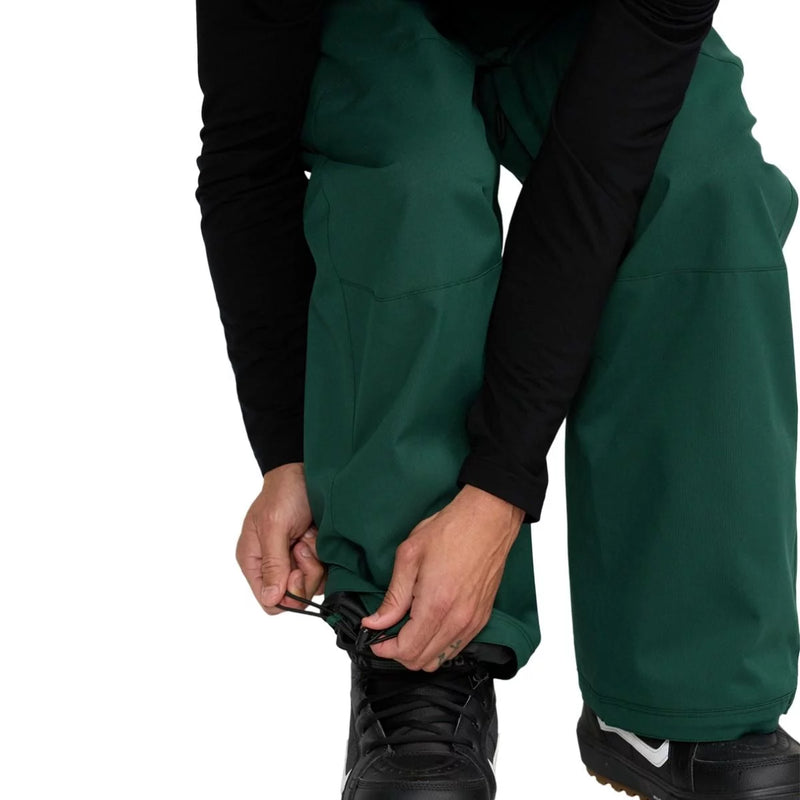 Load image into Gallery viewer, Volcom Men's Billow Snow Pants Black Green G1352611-BGR
