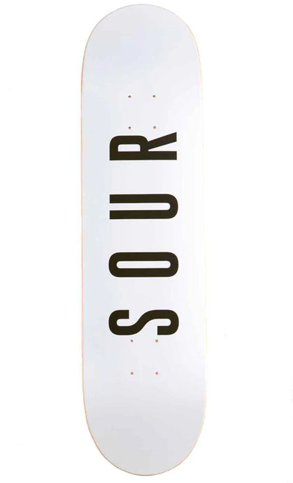 Sour Solution Team Deck Sour Army 8.25 Skateboard Deck White HO21027